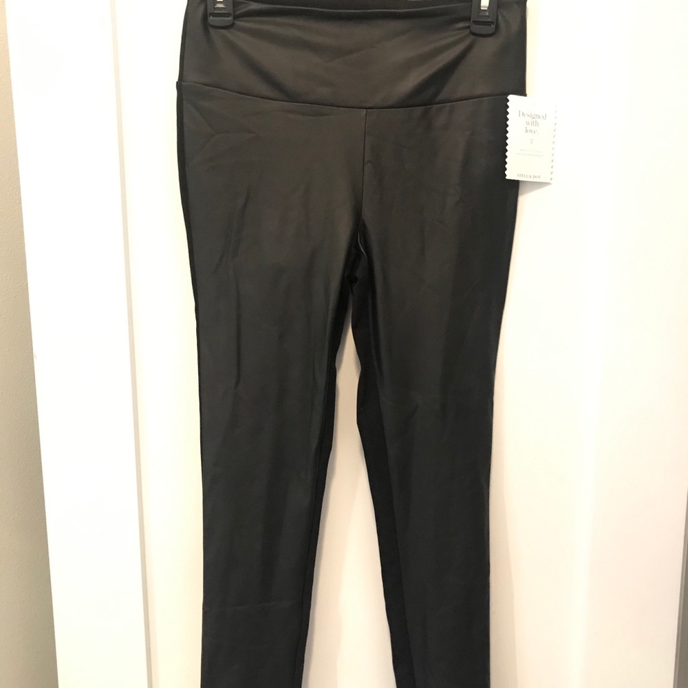 Faux letter leggings